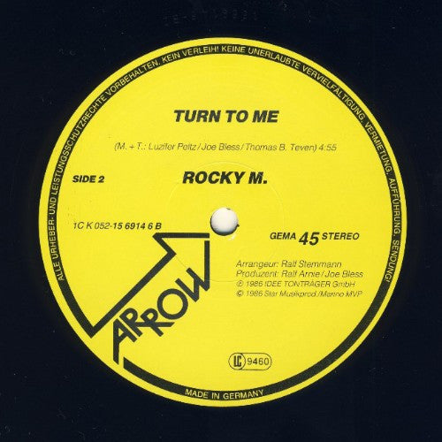 Rocky M.* : Fly With Me To Wonderland (12", Maxi)
