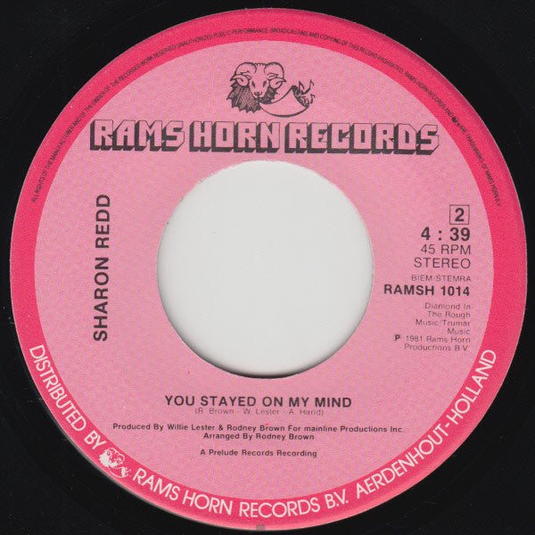 Sharon Redd : Can You Handle It (7")