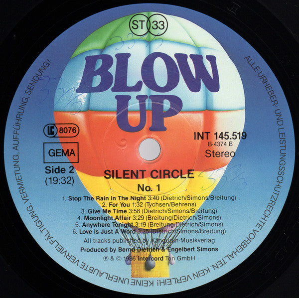 Silent Circle : № 1 (LP, Album)