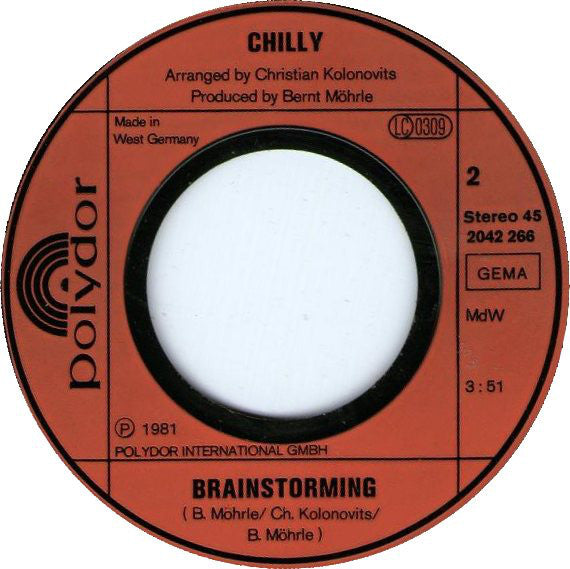 Chilly : Johnny Loves Jenny (7", Single)