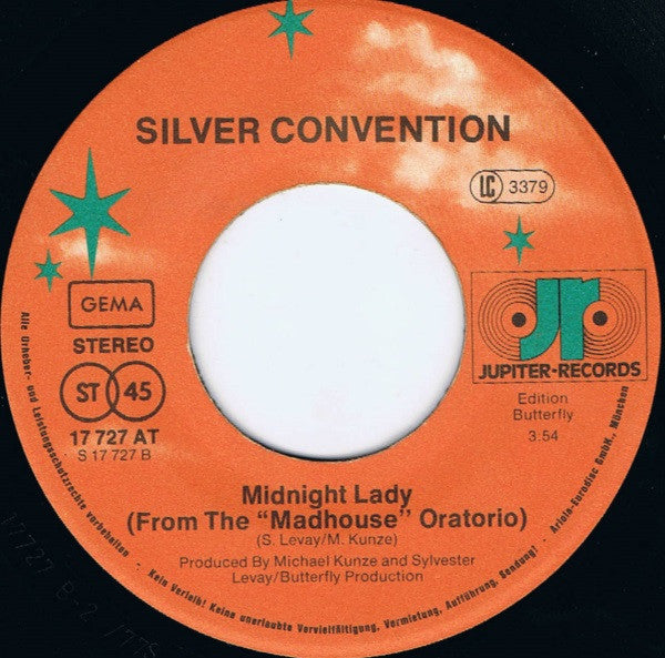 Silver Convention : Telegram (7", Single)