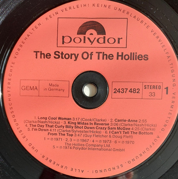 The Hollies : The Story Of The Hollies (2xLP, Comp)