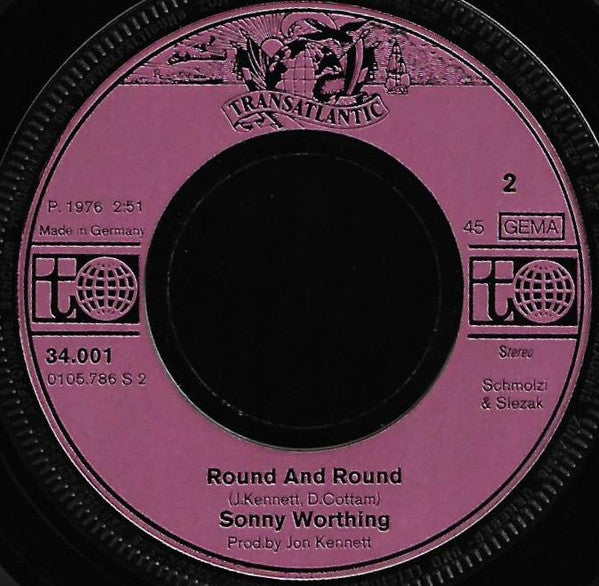 Sonny Worthing : La Belle France (7", Single)