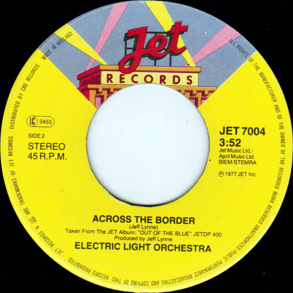 Electric Light Orchestra : Don't Walk Away (7", Single)