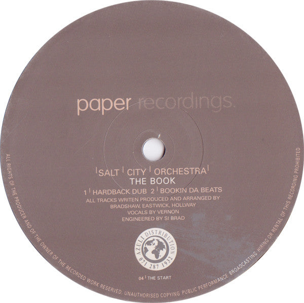 Salt City Orchestra : The Book (12")