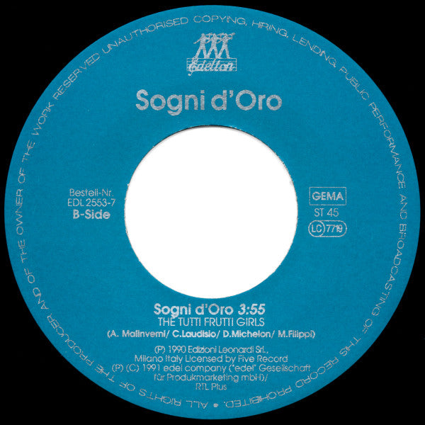 The Tutti Frutti-Girls : Mambo Mambo (7", Single)