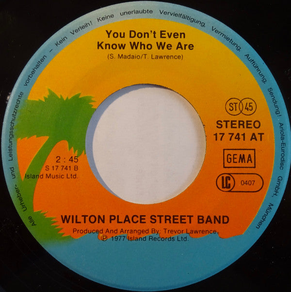 Wilton Place Street Band : Disco Lucy (7", Single)
