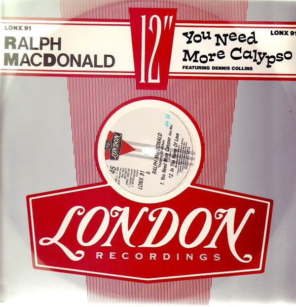 Ralph MacDonald : You Need More Calypso (12")