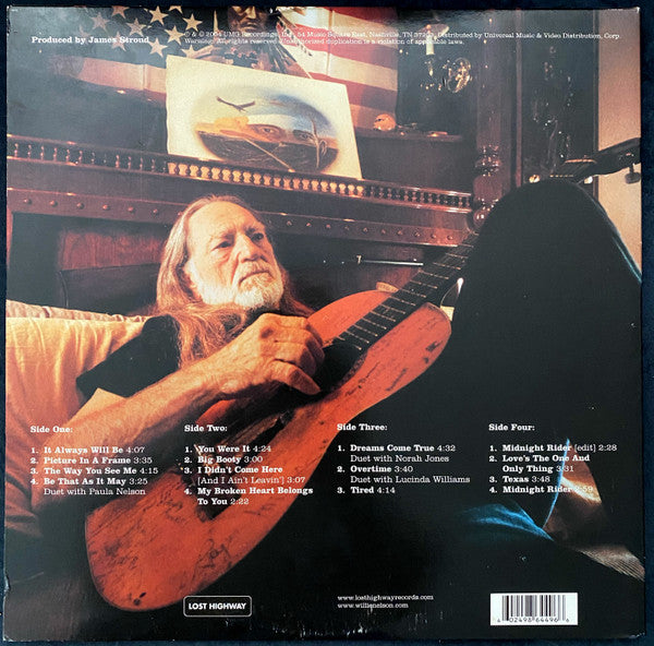 Willie Nelson : It Always Will Be (2xLP, Album)