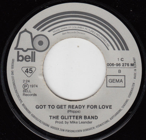 The Glitter Band : Goodbye My Love (7", Single)