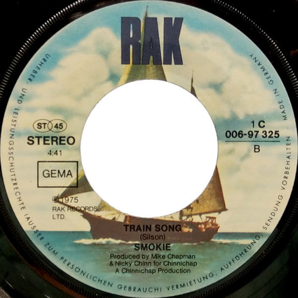 Smokie : Something's Been Making Me Blue (7", Single)