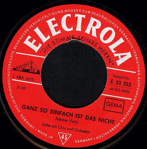 Gitte* : Man Muß Schließlich Auch Mal „Nein" Sagen Könn'n (7", Single)