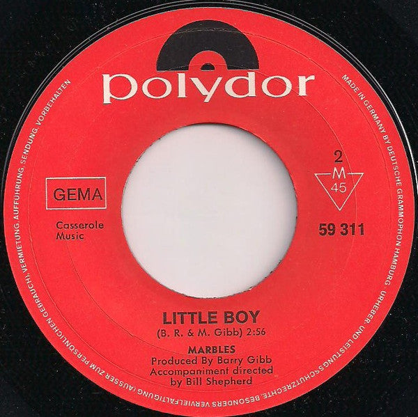 Marbles (3) : I Can't See Nobody (7", Single, Mono)