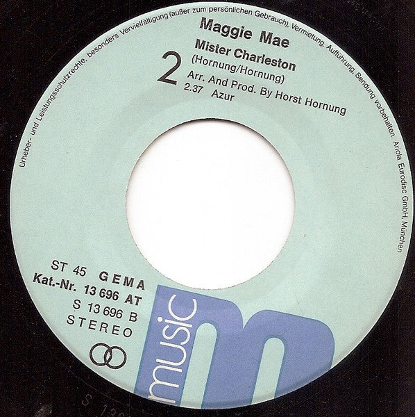 Maggie Mae : Baby, Spaß Muß Sein (Long Tall Sally) (7", Single)