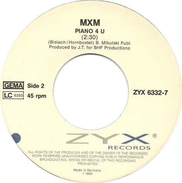 MXM : Nothing Compares 2 U (7", Single)
