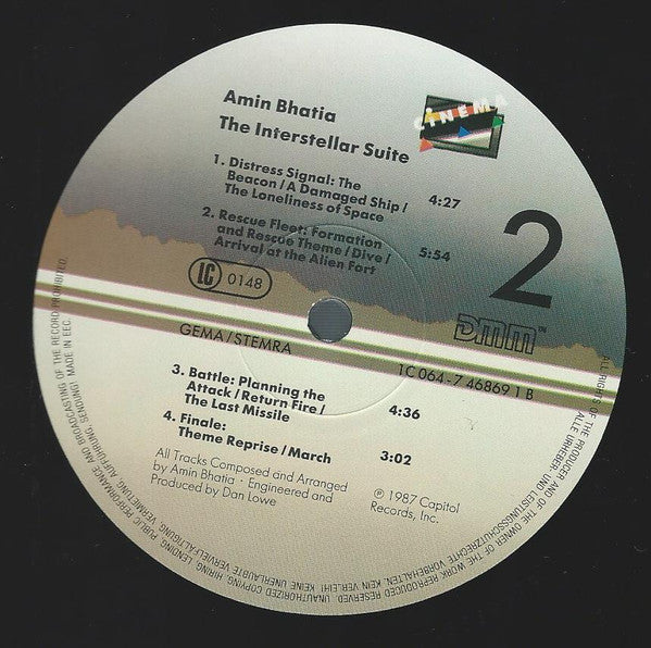 Amin Bhatia : The Interstellar Suite (LP)