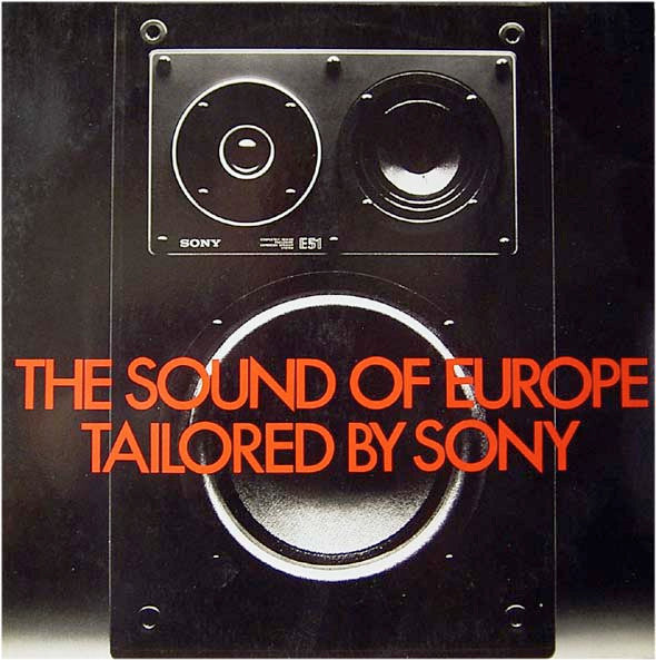 Various : The Sound Of Europe Tailored By Sony (LP, Comp)