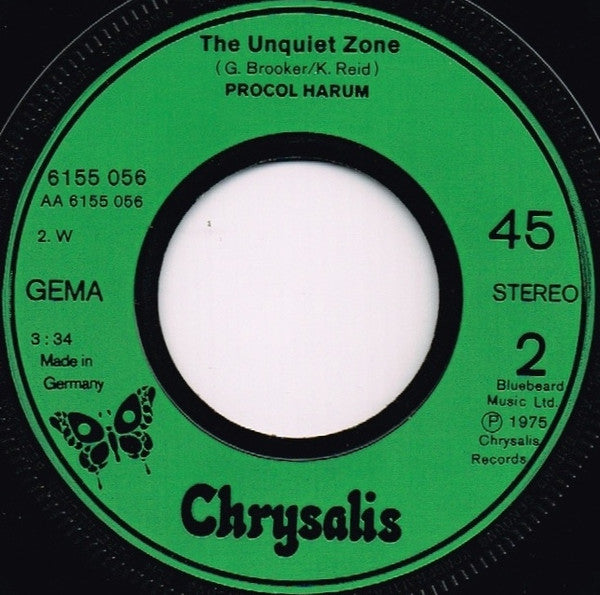 Procol Harum : As Strong As Samson (When You're Being Held To Ransom) (7", Single)