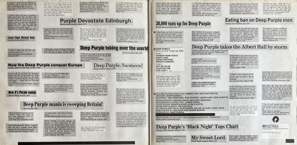 Deep Purple : Who Do We Think We Are (LP, Album, Club, Gat)