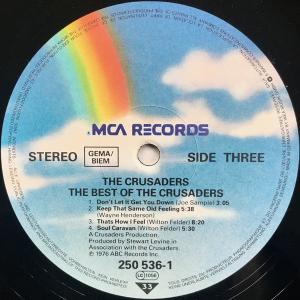 The Crusaders : The Best Of The Crusaders (2xLP, Comp, RE)