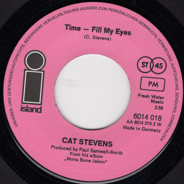 Cat Stevens : Lady D'Arbanville (7", Single)