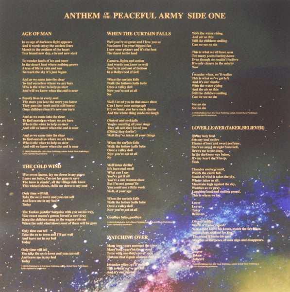 Greta Van Fleet : Anthem Of The Peaceful Army (LP, Album, RE)