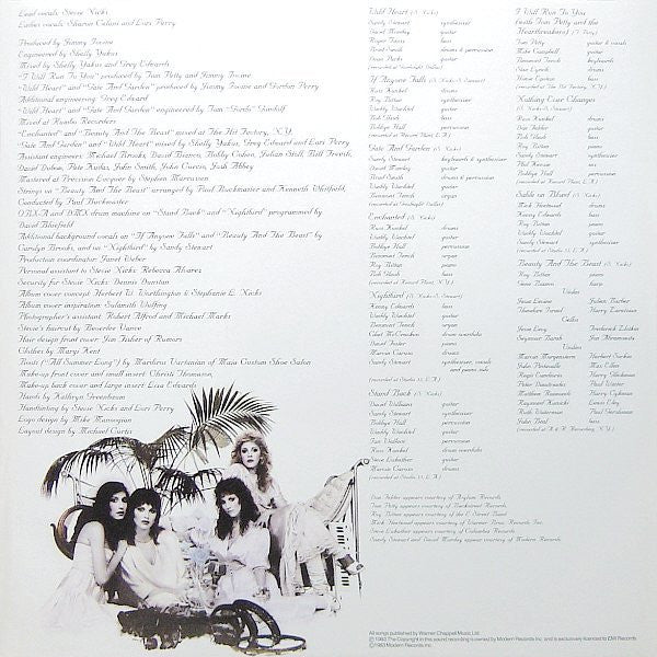 Stevie Nicks : The Wild Heart (LP, Album, RE)