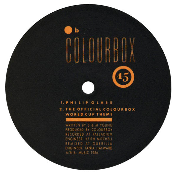Colourbox : The Official Colourbox World Cup Theme (12", Single)