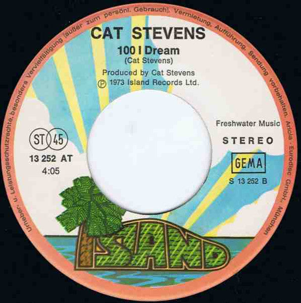 Cat Stevens : Oh Very Young (7", Single)