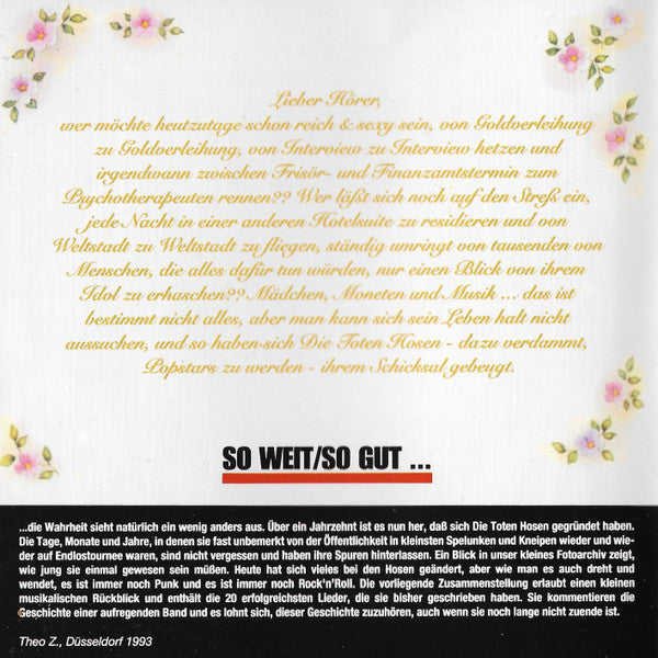 Die Toten Hosen : Reich & Sexy (CD, Comp, RE)