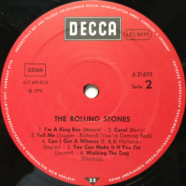 The Rolling Stones : The Rolling Stones Story Volume 1 (3xLP, Comp)