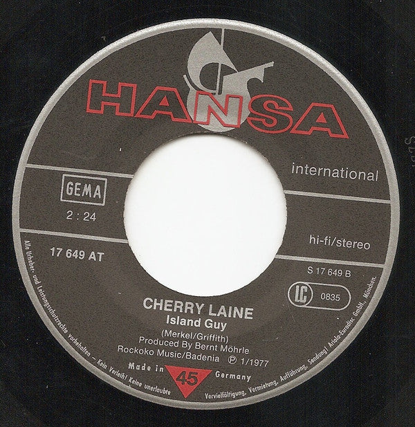 Cherry Laine : Everybody Knows It (7", Single)
