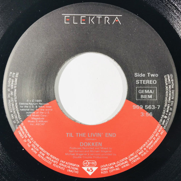 Dokken : In My Dreams (7", Single)