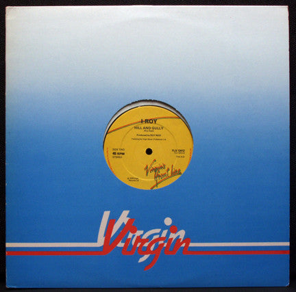 I-Roy : Fire In A Wire / Hill And Gully (12")