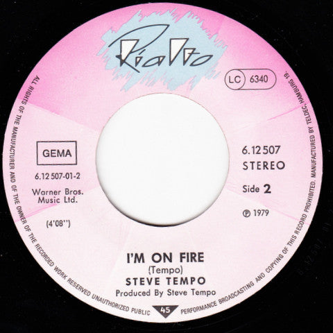 Steve Tempo (3) : Break It To Me Gently (7", Single)