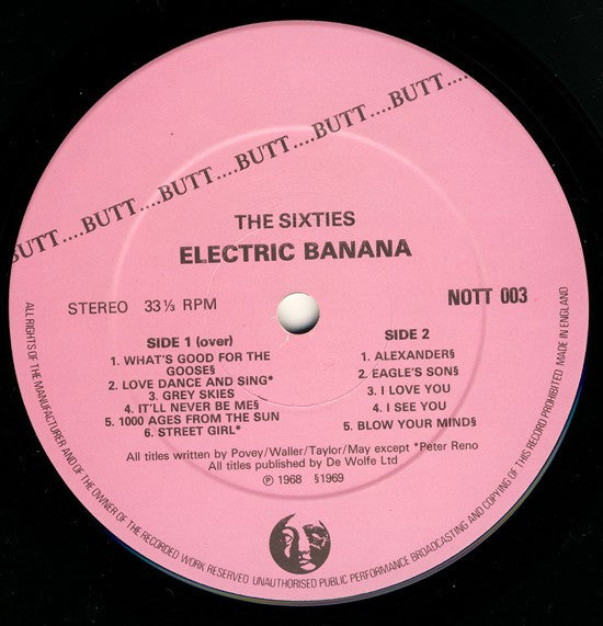 Electric Banana* : The Sixties (LP, Comp)