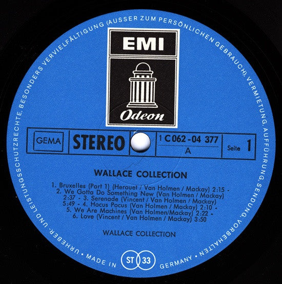 Wallace Collection : Wallace Collection (LP, Album)