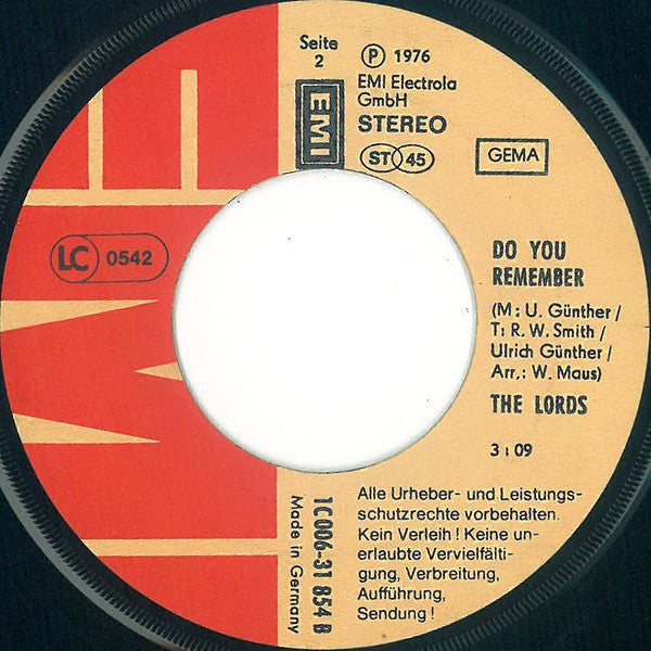 The Lords : Naked Man (7", Single)