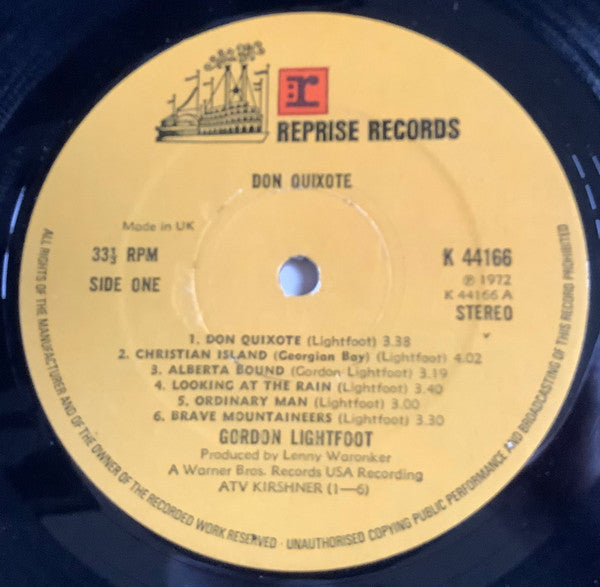 Gordon Lightfoot : 2 Originals Of Gordon Lightfoot (2xLP, Album, Comp, Gat)