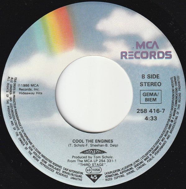 Boston : Can'tcha Say (You Believe In Me) (7", Single)
