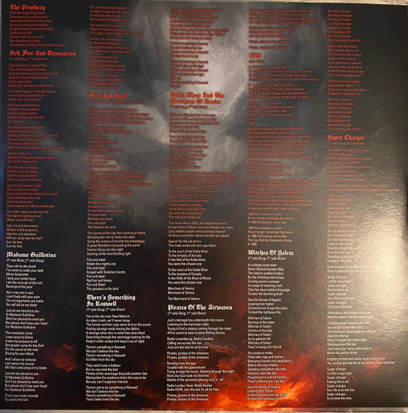 Saxon : Hell, Fire And Damnation (LP, Album)