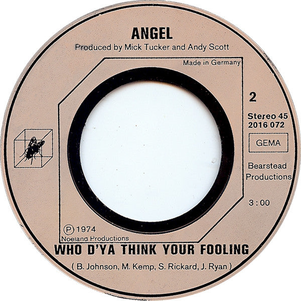 Angel (37) : Good Time Fanny (7", Single)