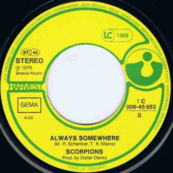 Scorpions : Another Piece Of Meat (7", Single)