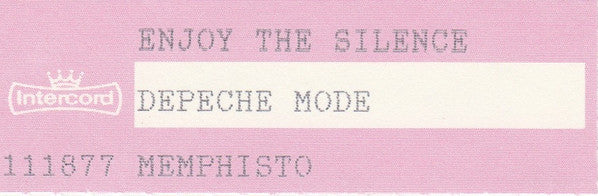 Depeche Mode : Enjoy The Silence (7", Single)