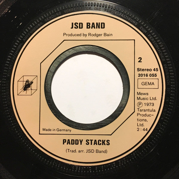 JSD Band* : Sarah Jane / Paddy Stacks (7", Single)