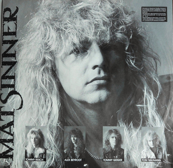 Mat Sinner : Back To The Bullet (LP, Album)