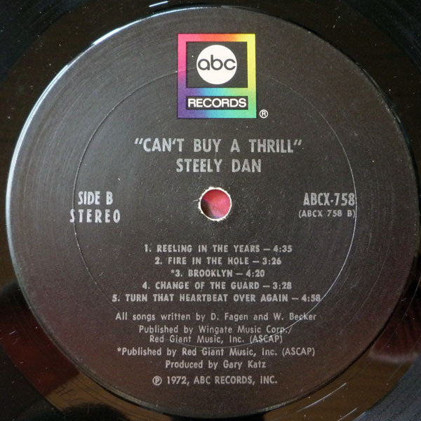 Steely Dan : Can't Buy A Thrill (LP, Album, Gat)