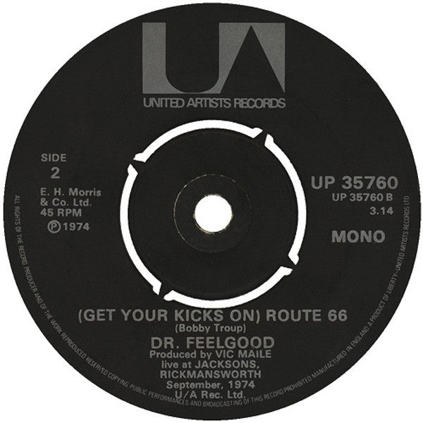 Dr. Feelgood : Roxette (7", Single, Mono)
