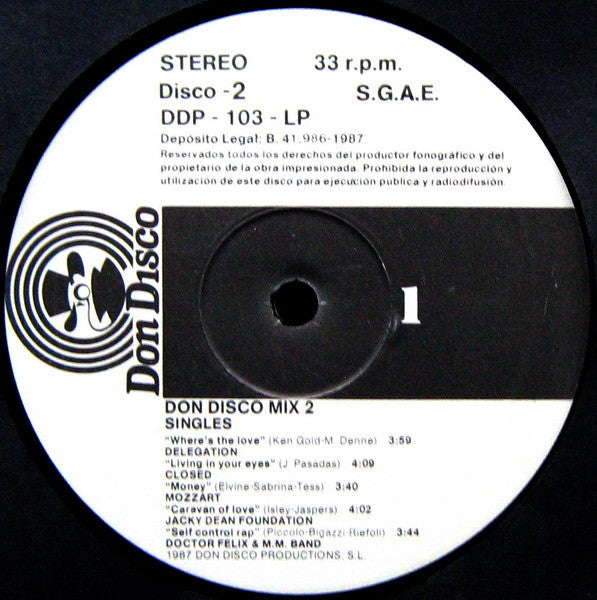 Gino, Juanma*, Stephanelli* : Don Disco Mix 2 (LP, Mixed + LP, Comp)