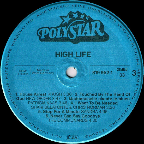 Various : High Life (2xLP, Comp)